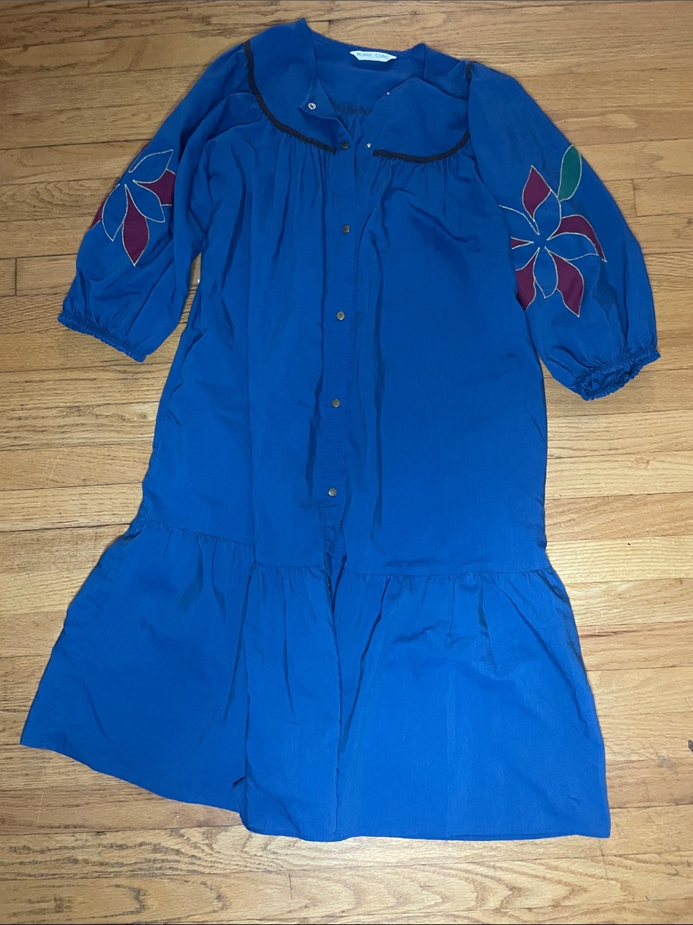 Models Coat One Size Vintage Quilted Sleeve Excellent Condition
